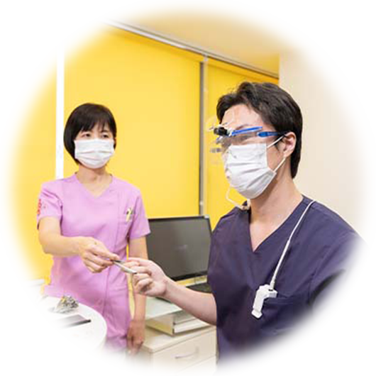 診療補助・器具出し